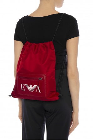 Plecak typu worek z logo, zdjęcie 2 Plecak typu worek z logo od Emporio Armani